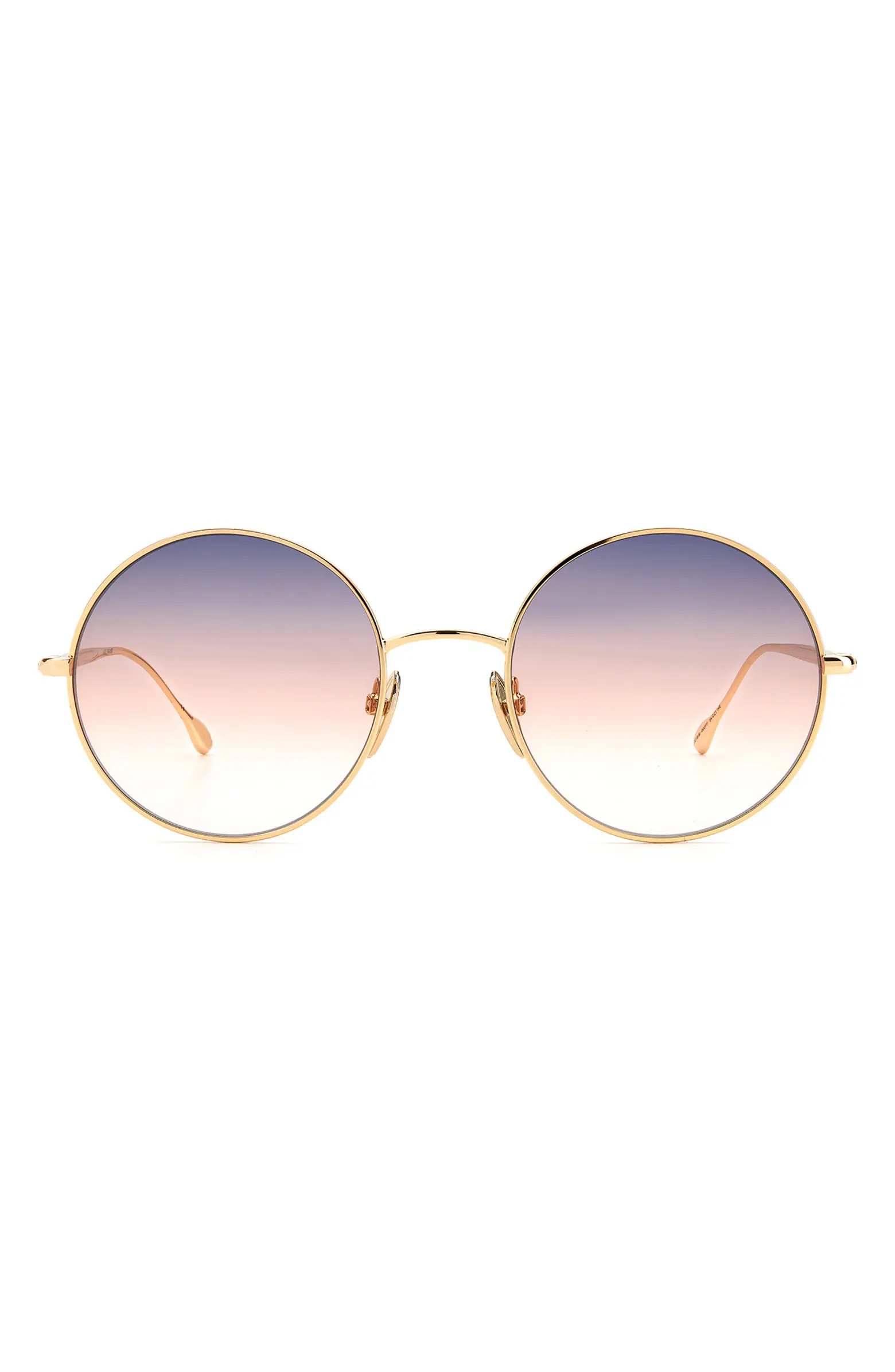 54mm Gradient Round Sunglasses | Nordstrom