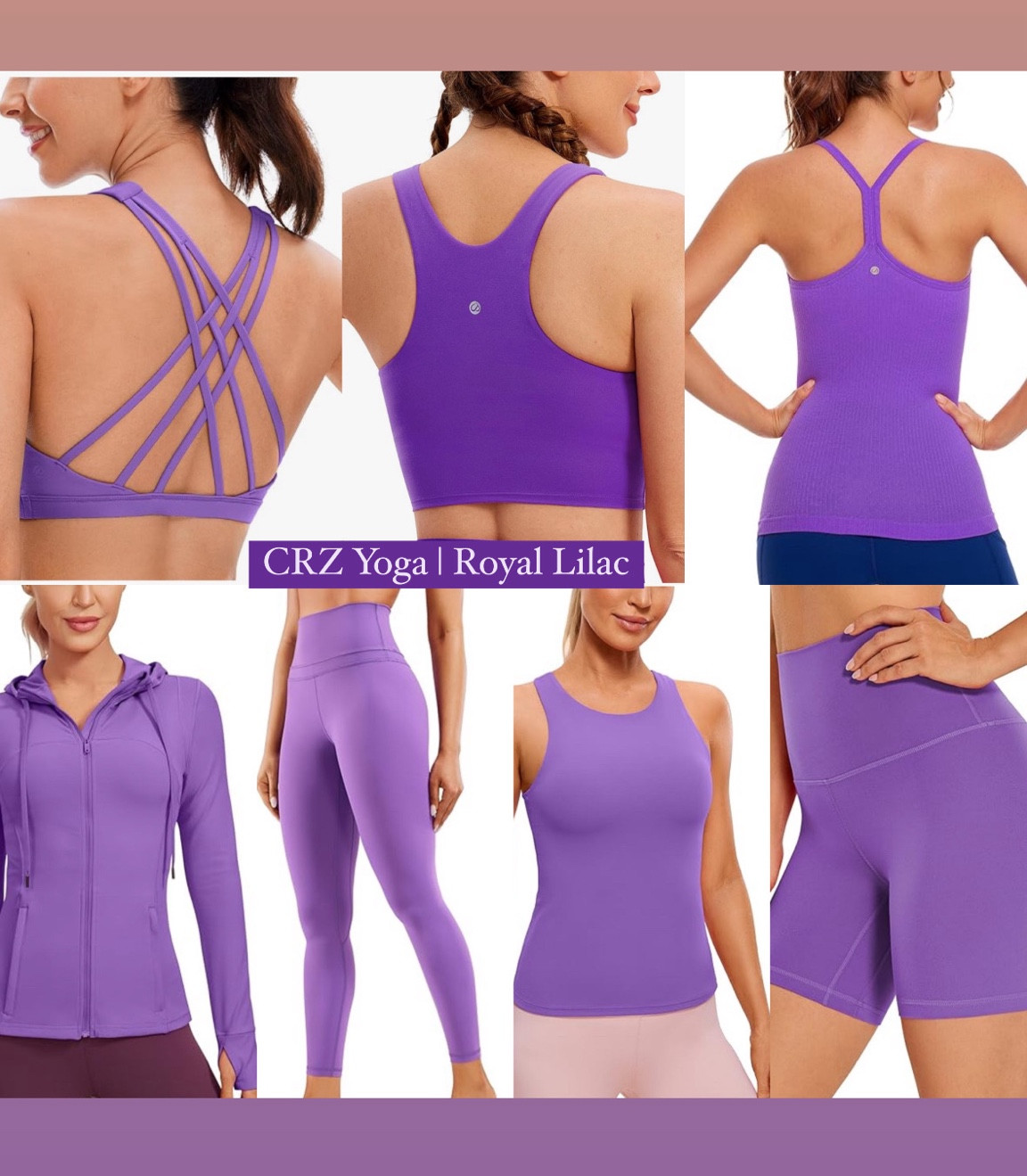 CRZ Royal Lilac for springs

#LTKfitness #LTKActive #LTKfindsunder50