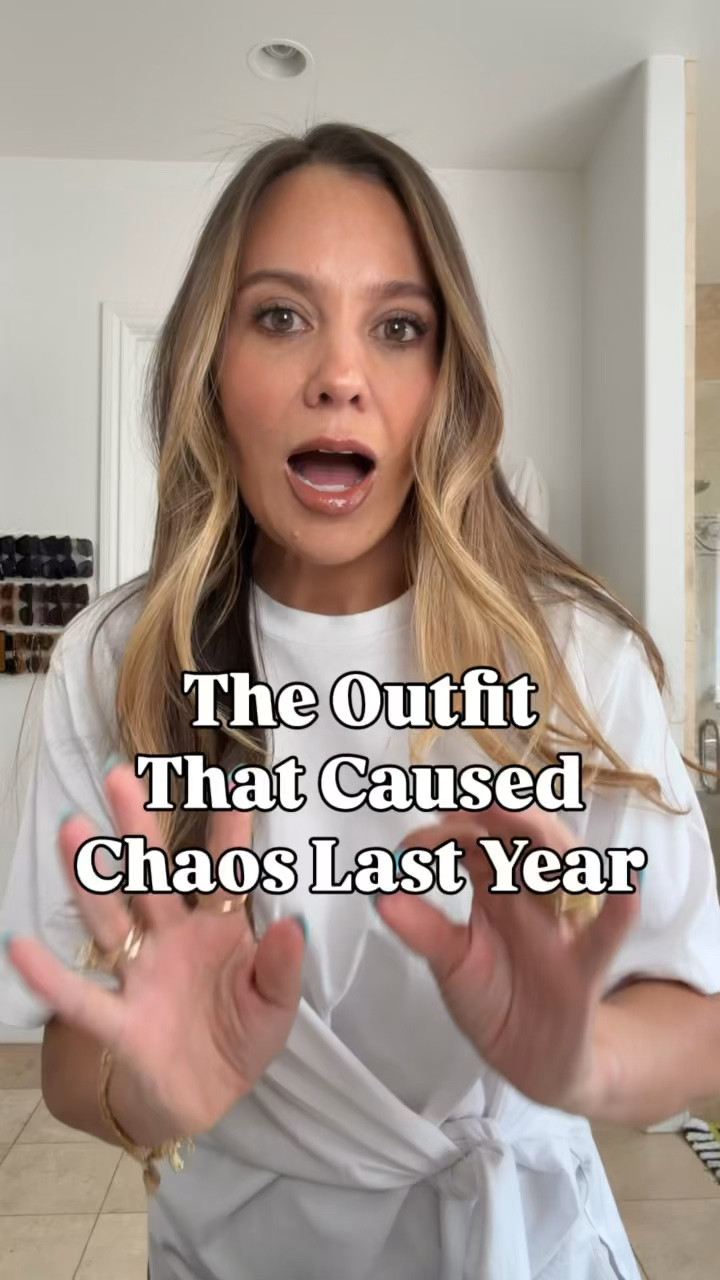 The outfit that caused chaos last year! 

#LTKootd