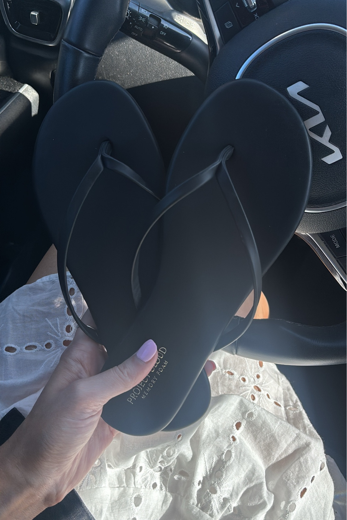 Amazon flip flops - a Tkees dupe. I personally like these better, too! TTS I got the black pair. 

#LTKgrwm #LTKdayinmylife #LTKootd