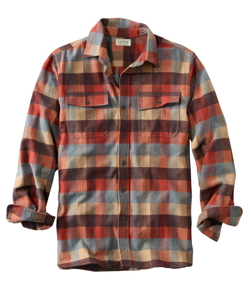 Men's Chamois Shirt, Traditional Fit, Plaid | L.L. Bean