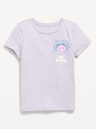 Short-Sleeve Graphic T-Shirt for Girls | Old Navy (CA)