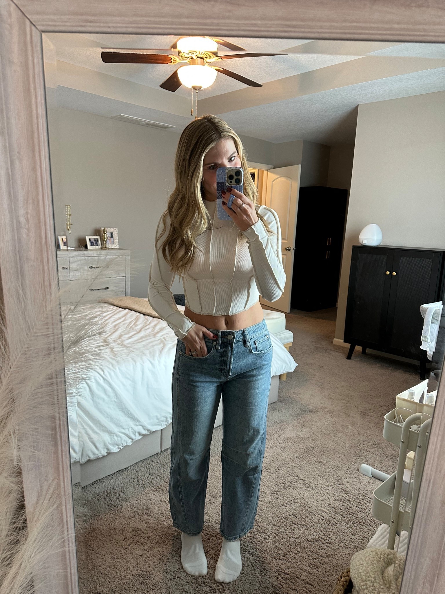 Barrel jeans on major sale from 12th Tribe for BFCM!  They fit true to size & so does this top (also on major sale)! 
Black Friday 
Cyber Monday 

#LTKHoliday #LTKCyberWeek #LTKootd