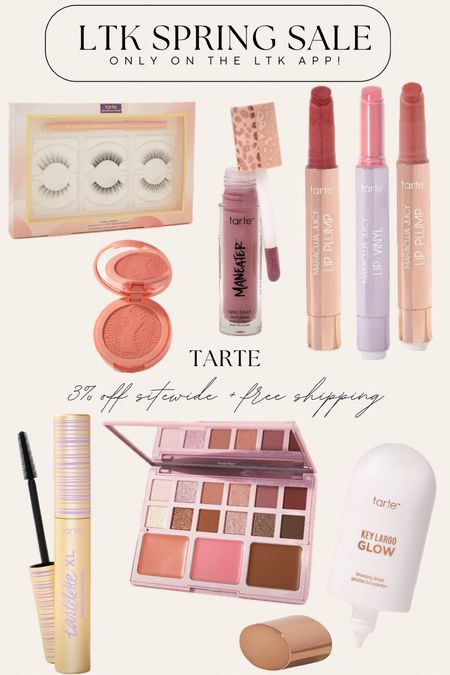 Ltk spring sale + ltk tarte sale + makeup products + skincare + makeup routine + makeup products 

#LTKSpringSale #LTKbeauty #LTKSeasonal