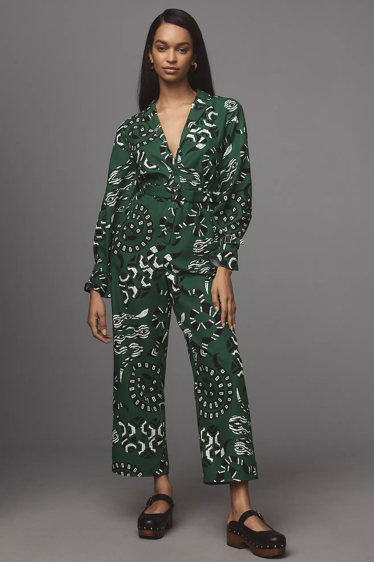 Farm Rio x Anthropologie Printed Jumpsuit | Anthropologie (US)