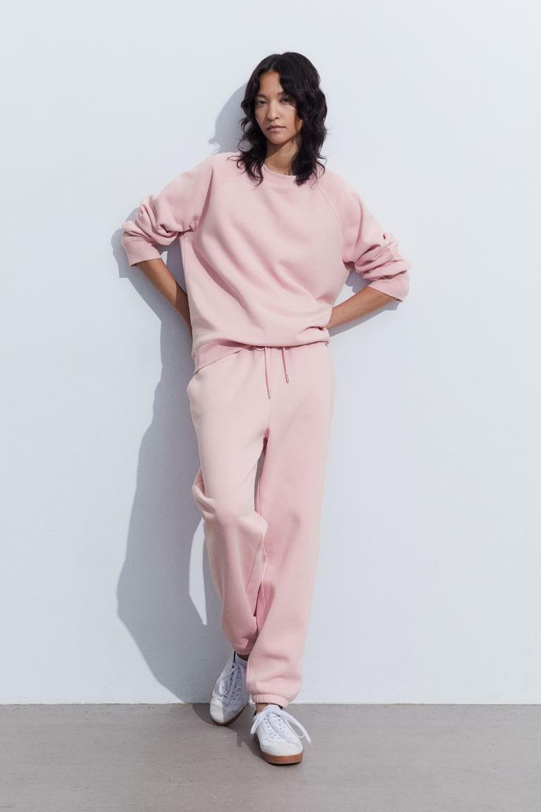 Sweatshirt - Light pink - Ladies | H&M US | H&M (US + CA)