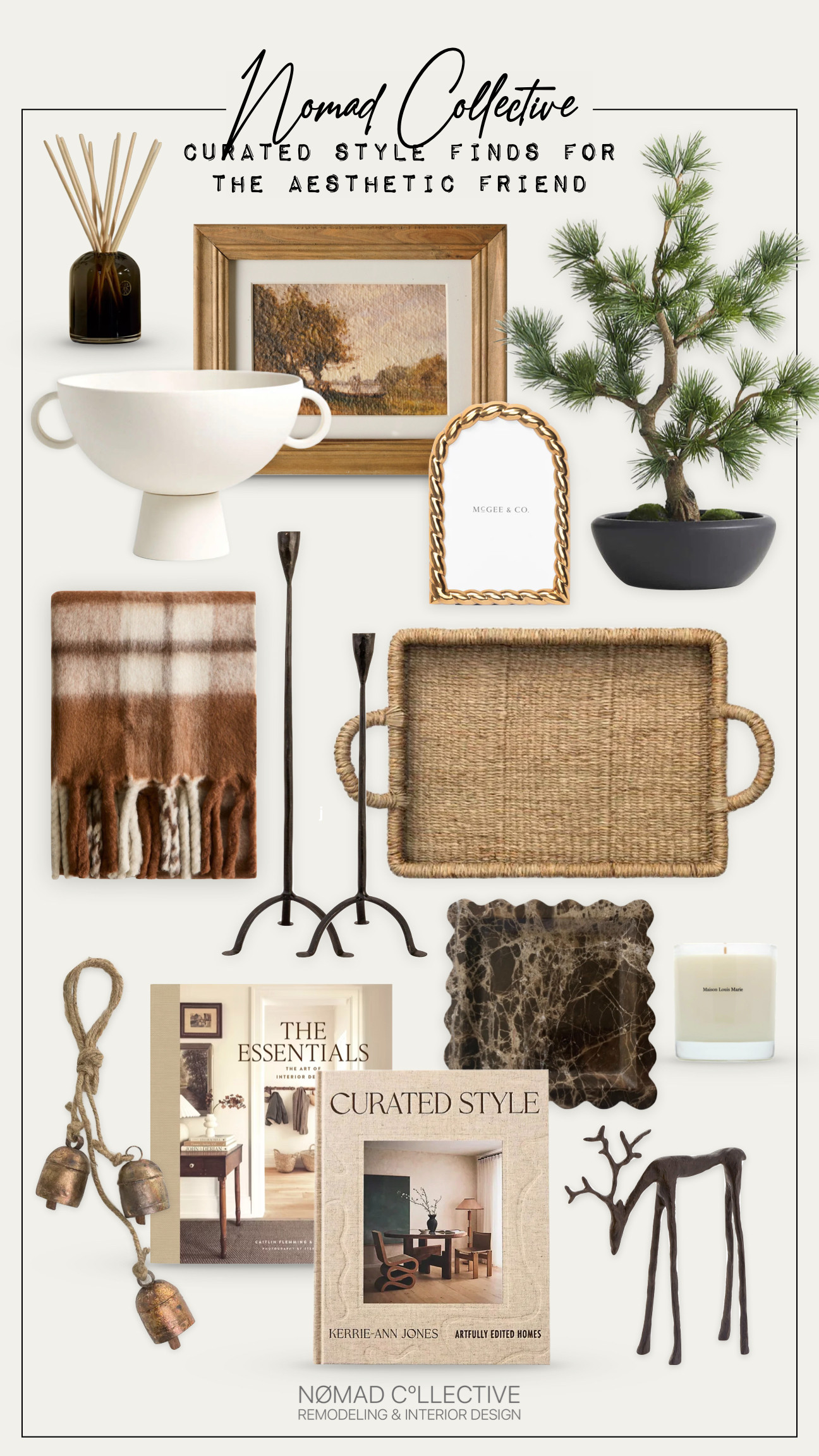 An intentional  roundup of design-forward pieces for the friend with an eye for aesthetics. Stylish, elevated finds that bring a little extra warmth to their space and their season. 

 

#LTKHoliday #LTKHome #LTKGiftGuide