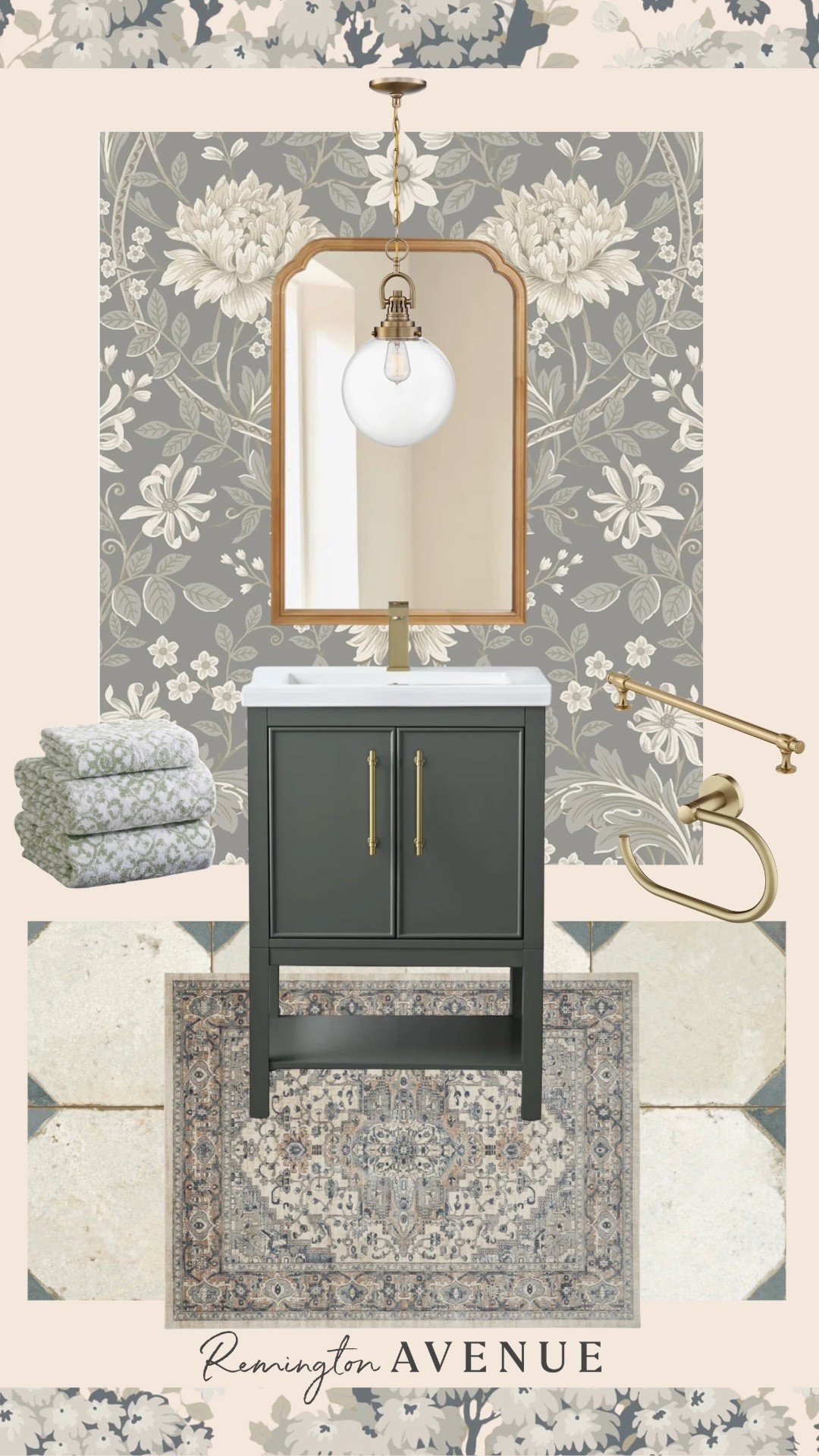 #ad From tile to lighting, renovate your bathroom or powder room using all @Wayfair . A great way to give your bathroom an affordable and easy remodel!

 #WayfairPartner #Wayfair #ad

#LTKSaleAlert #LTKHome