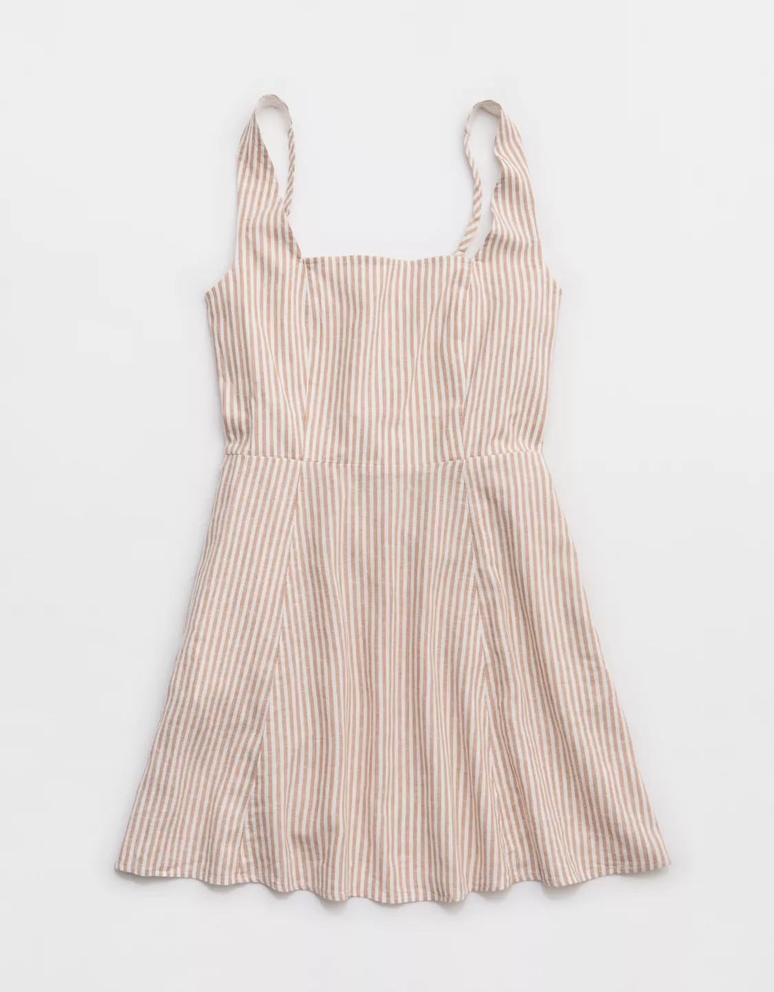Aerie Linen Blend Mini Dress | Aerie
