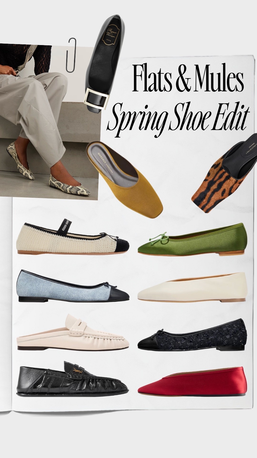 Flats and mules I’m loving at every price! 🤍

#LTKSeasonal #LTKOver40