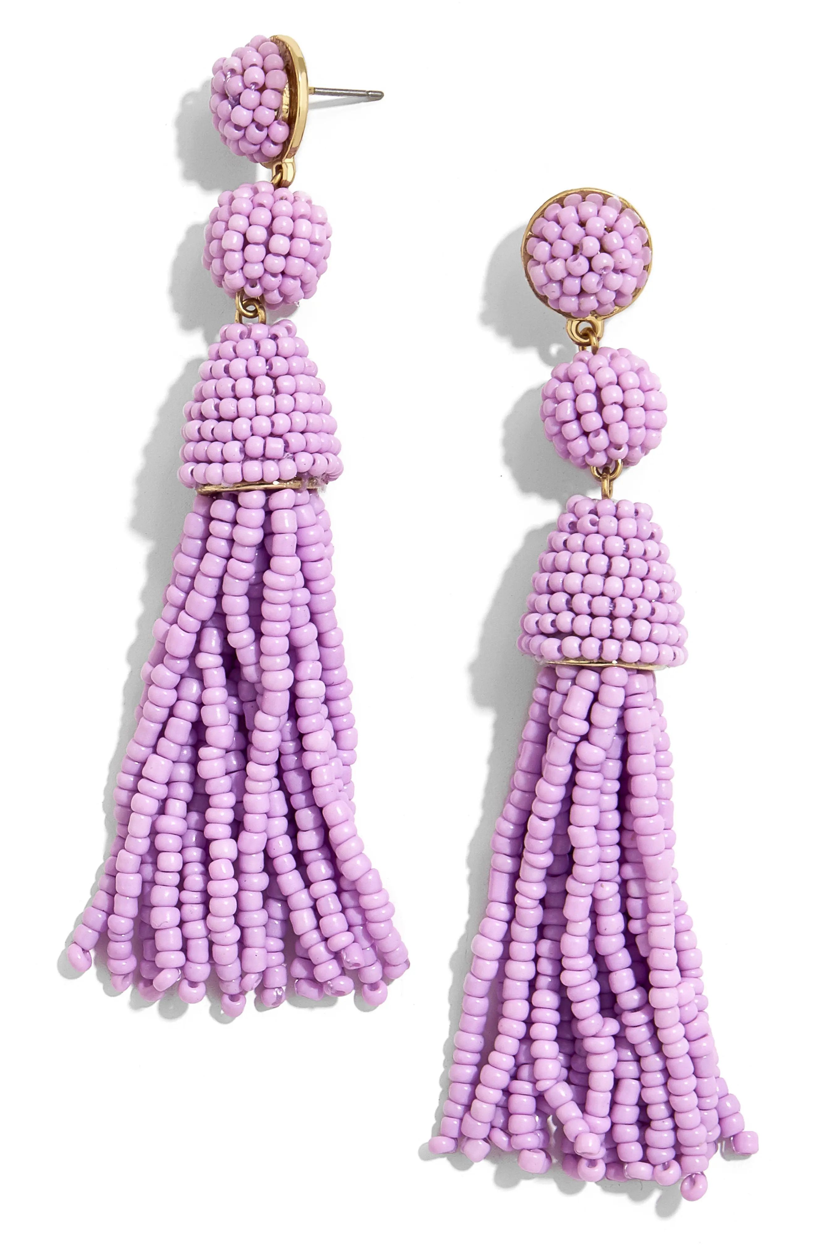 Granita Beaded Tassel Earrings | Nordstrom