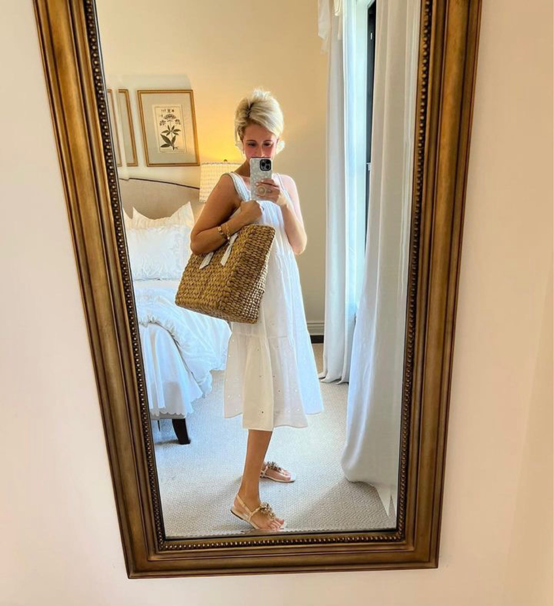 Adore this eyelet dress from Target! #eyeletdress #targetfinds