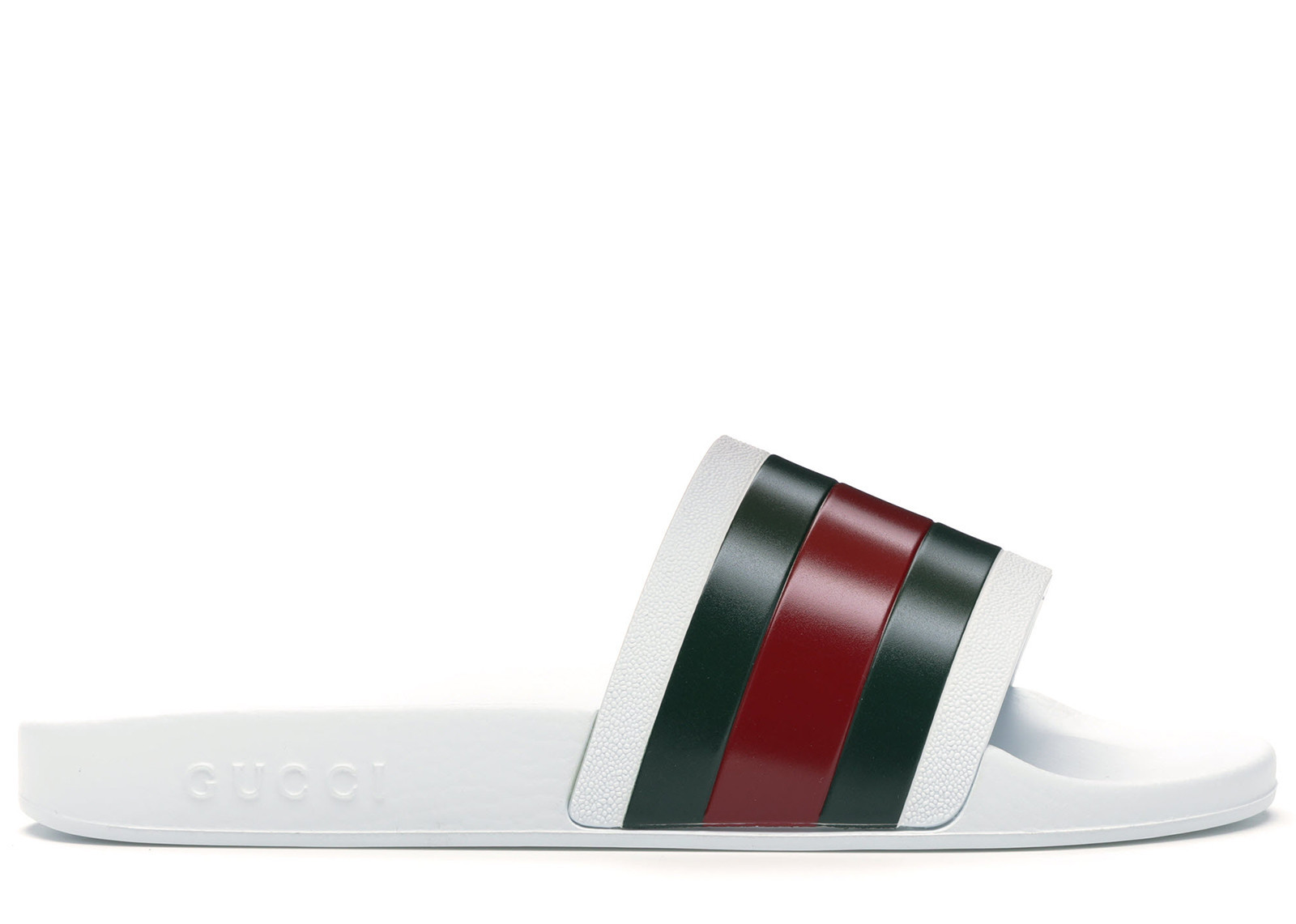 Men's Gucci Pursuit Pool Slides Sneakers in White | StockX