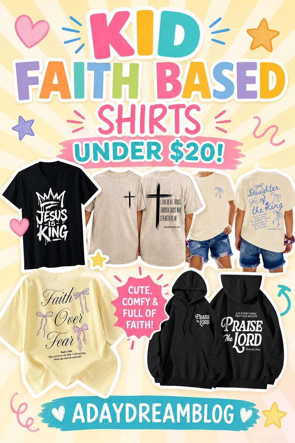 Cute faith based clothes for kids under $20!

#LTKmomlife #LTKKids #LTKU