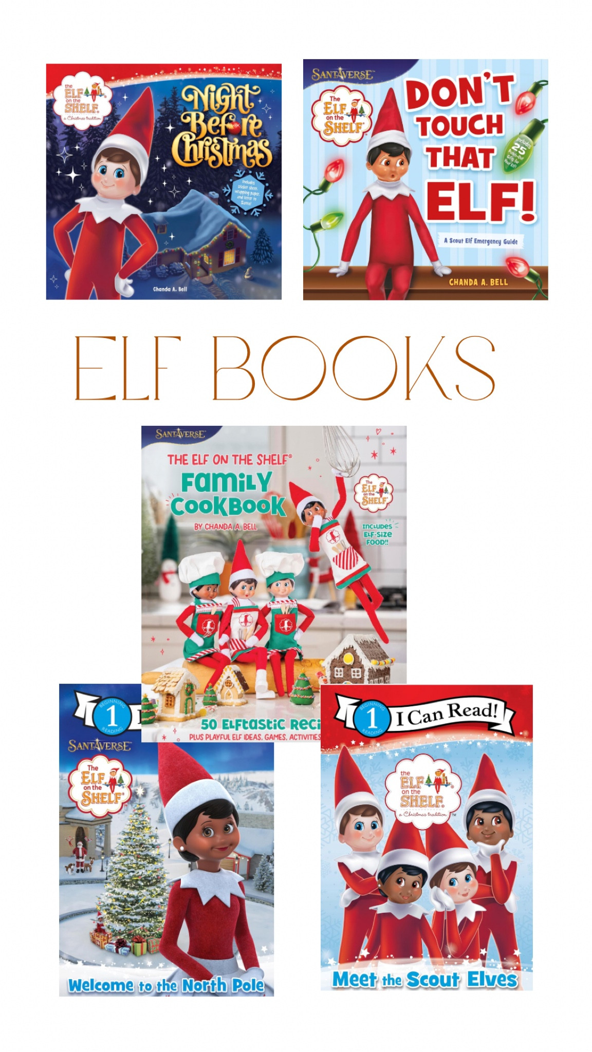 ELF ON THE SHELF BOOKS 

#christmasbooks

#LTKSeasonal #LTKFamily #LTKKids