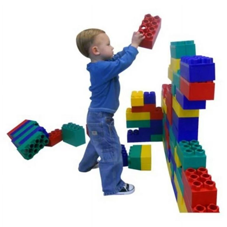 Kid's Adventure Jumbo Blocks Standard 00263-1 Building Set (96 Pieces) | Walmart (US)