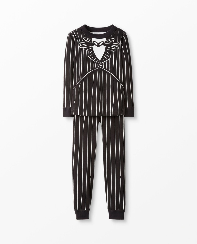 Disney Tim Burton's The Nightmare Before Christmas Costume Long John Pajama Set | Hanna Andersson