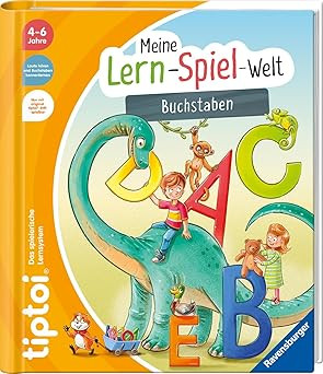 tiptoi® Meine Lern-Spiel-Welt - Buchstaben, Buch für Kinder ab 4 Jahre zum ABC lernen      Spir... | Amazon (DE)