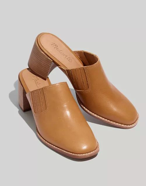 The Carey Mule in Leather | Madewell