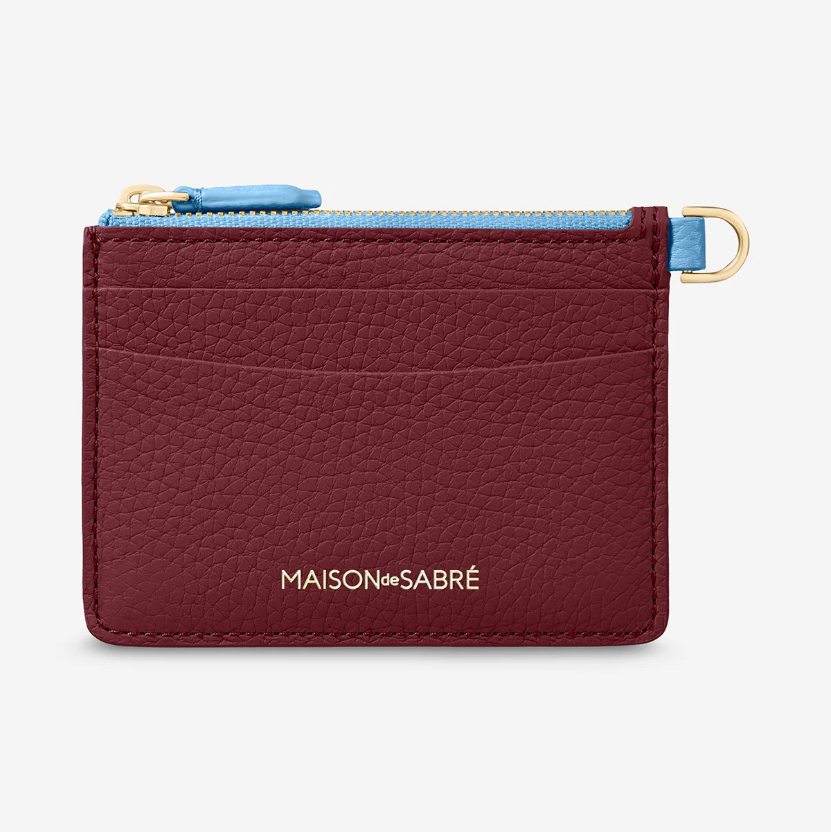 The Zipped Card Pouch - Plum Sky | Maison de Sabre (Australia & NZ)