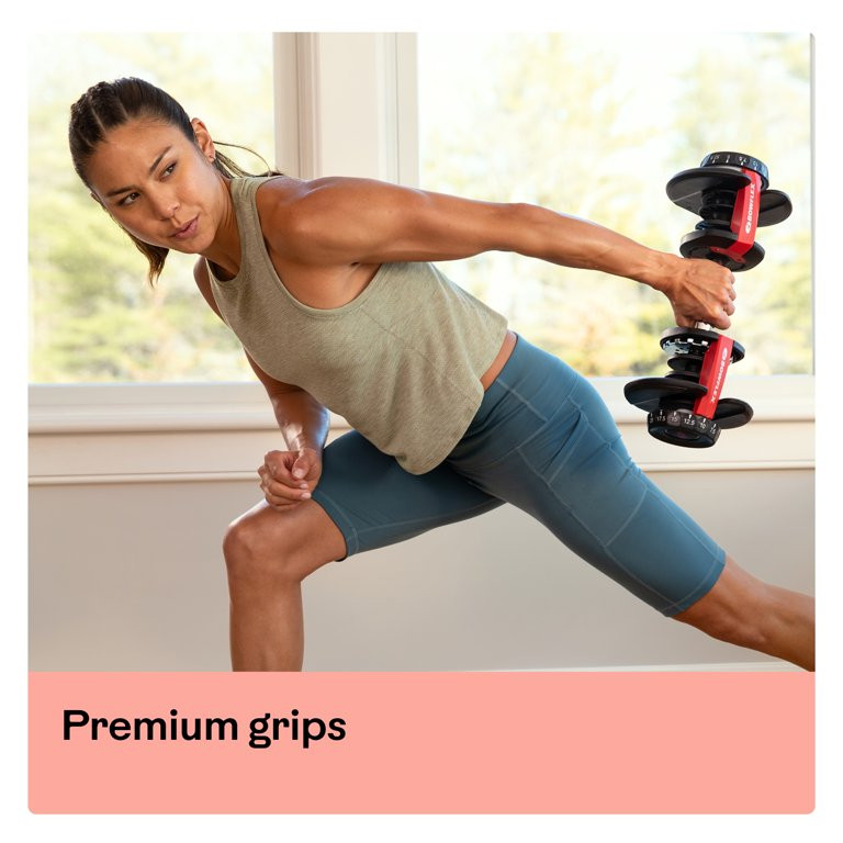 Bowflex SelectTech 552 Dumbbell, Adjustable, Single, Free 2-Month JRNY Membership | Walmart (US)