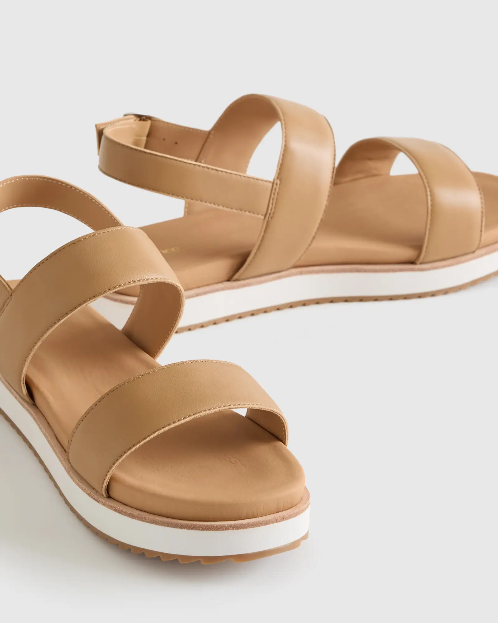 Italian Leather Platform Sandal | Quince