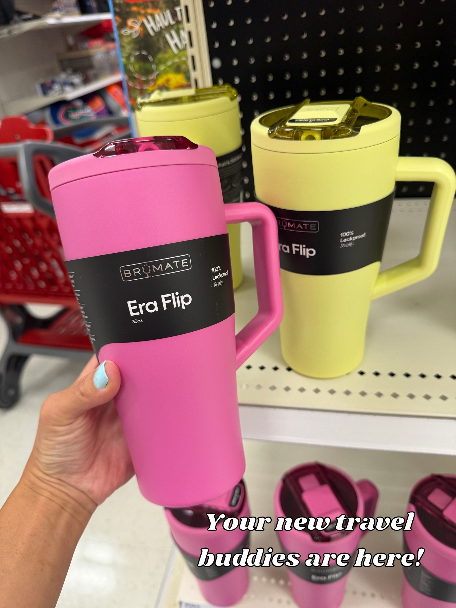 Brumate 30z 100% leak proof Era Flip
Drink Travel Tumbler #brumate #newattarget #targetfinds #brumatetumbler #traveldrinks #target #targetstyle #travelesentials

#LTKmomlife #LTKTravel #LTKKids