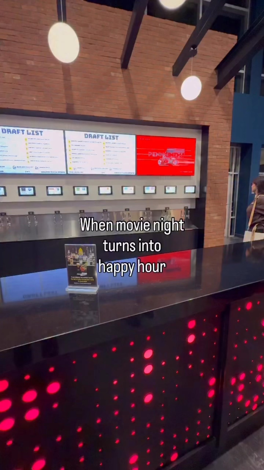 Our local movie theater added a bar, beer wall, and more food items to their menu.  Remember when we used to show up early to get good seats? Now we go early for food and cocktails. It’s the perfect one-stop date night spot! #movienight #datenight #thingstodo #whattodo #lititzpa 

#LTKOver40 #LTKFamily
