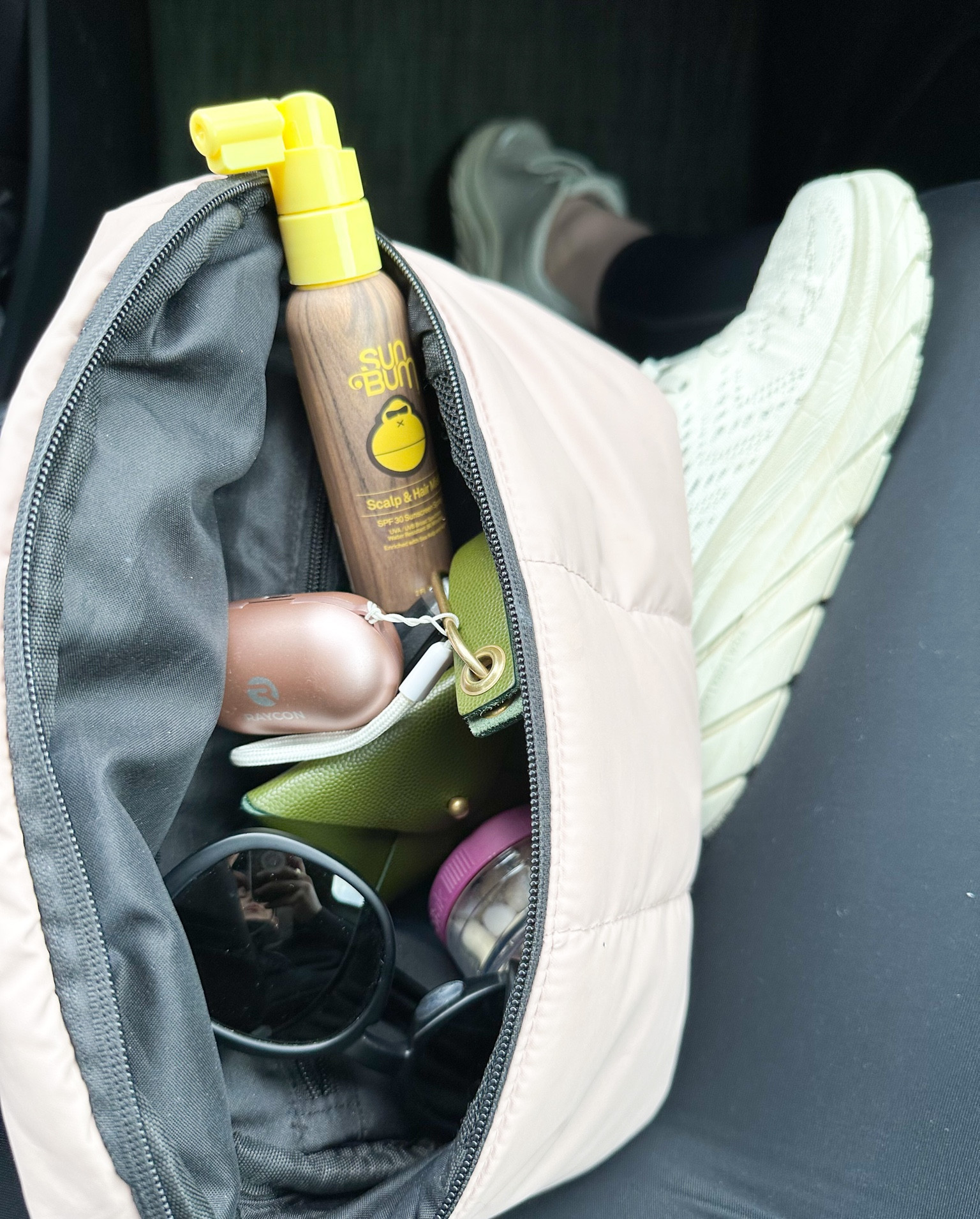 outdoor hiking faves 

Raycon earbuds 
Scalp sunscreen 
Polarized floating sunglasses 😎 

#LTKfit #LTKfamily #LTKitbag