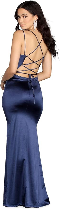 Windsor Satin Formal Dress | Amazon (US)