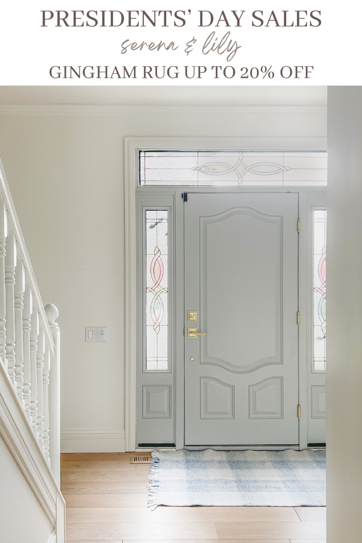 Serena and lily Presidents’ Day sale! Save up to 20% on my gingham rug! 

#LTKhome #LTKSpringSale