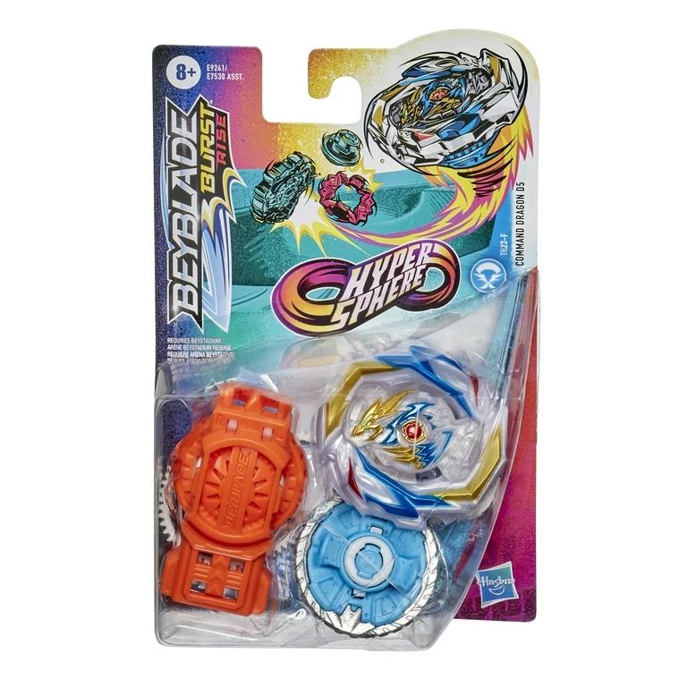 Beyblade Burst Rise Hypersphere Command Dragon D5 Starter Pack, Ages 8 and Up | Walmart (US)