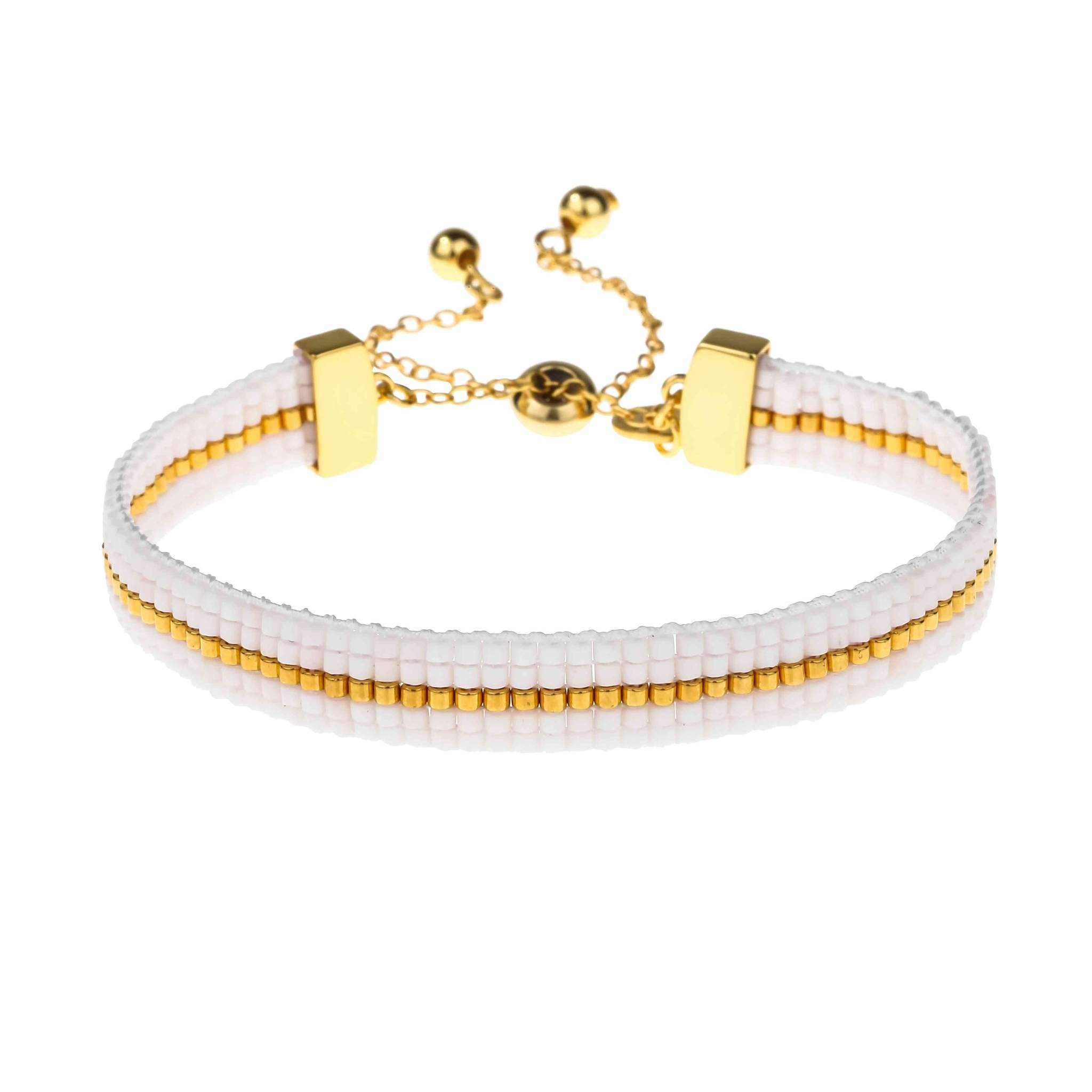 Auburn Beaded Bracelet | Victoria Emerson