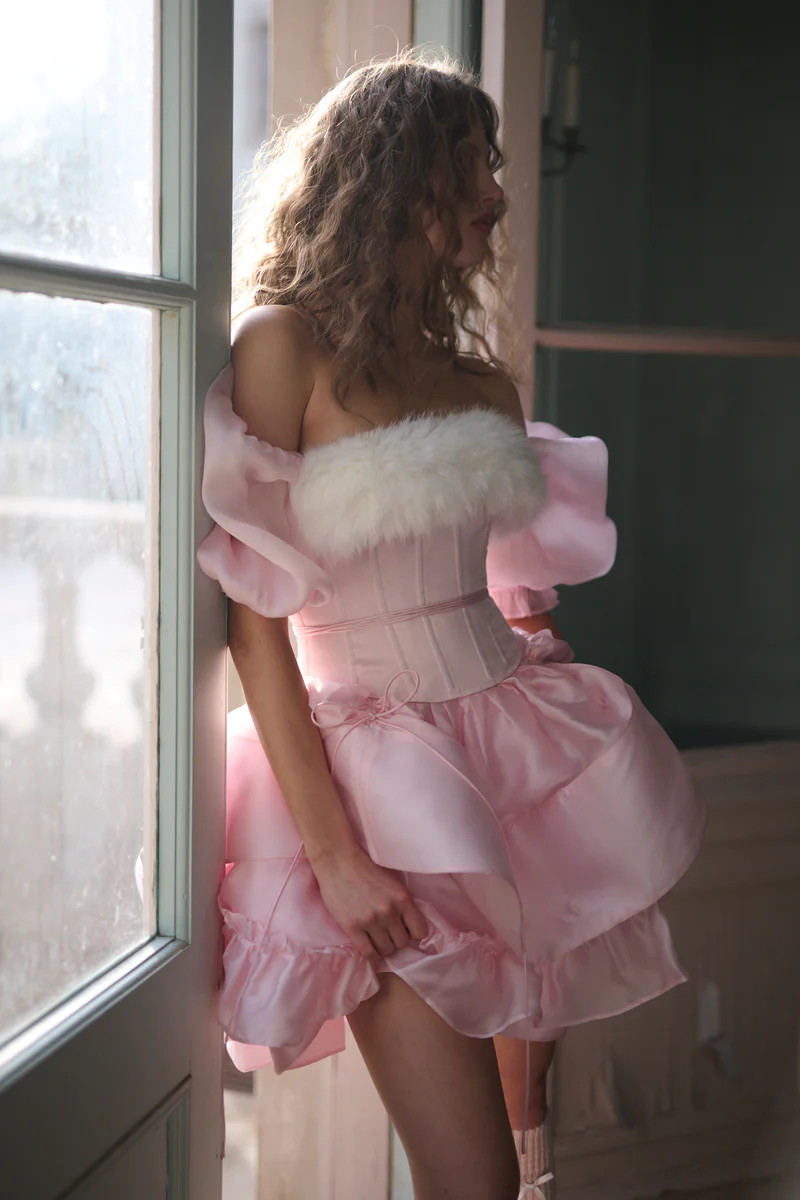 The Baby Soft Bunny Corset | Selkie Collection