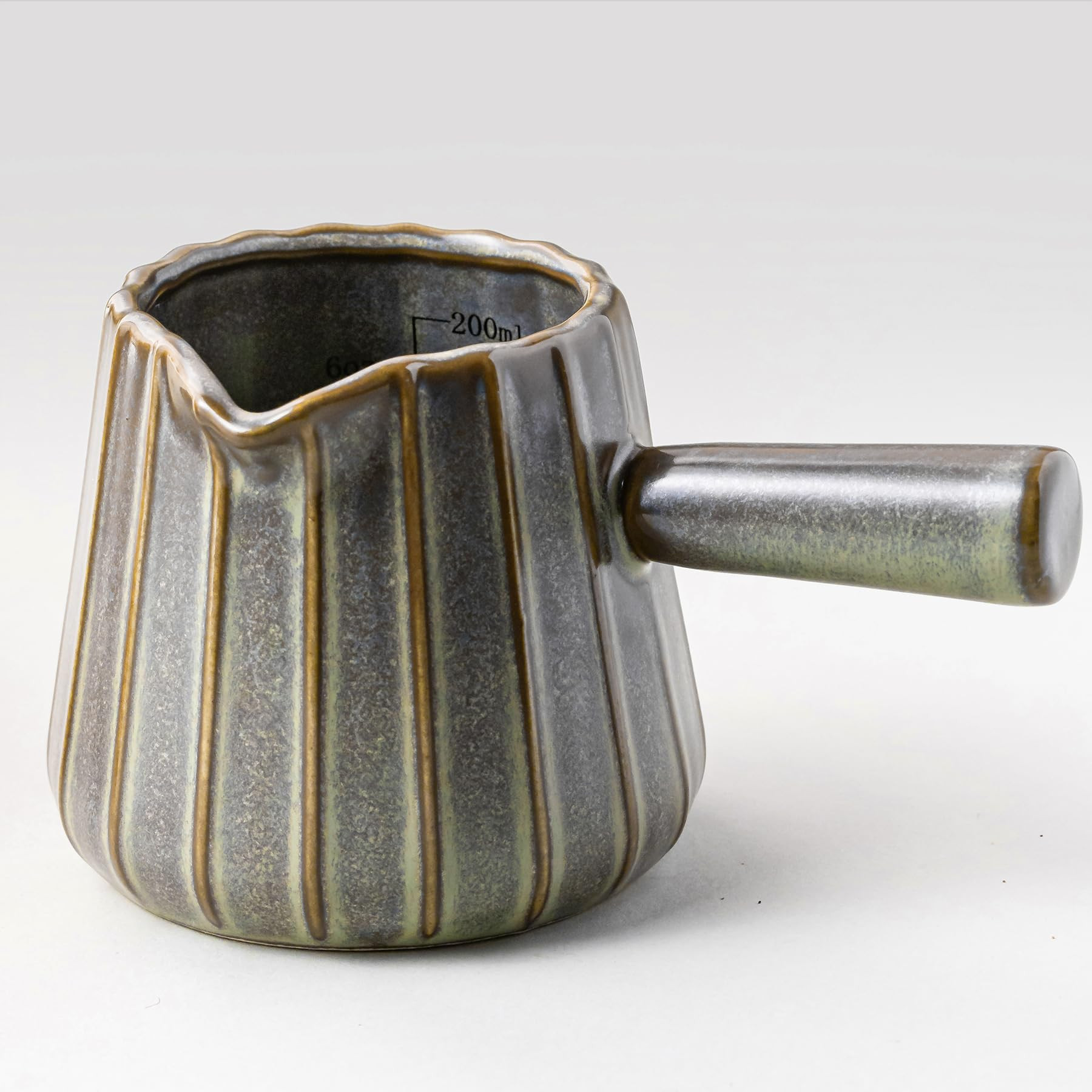 Espresso Cups Ceramic, 200ML Espresso Measuring Cup with Spout, Expresso Shots Cups with Handle, ... | Amazon (US)