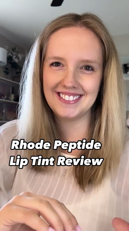 Rhode Peptide Lip Tint restocked! See the sheer pink ribbon color up close and personal here.

Overall thoughts:
-super thick (aka won’t just wipe off with one sip of a drink 💯)
-great color for spring/summer ☀️ 
-nourishing and hydrating 💦 

Definitely worth a try if you were curious like me!

#LTKbeauty #LTKfindsunder50 #LTKVideo