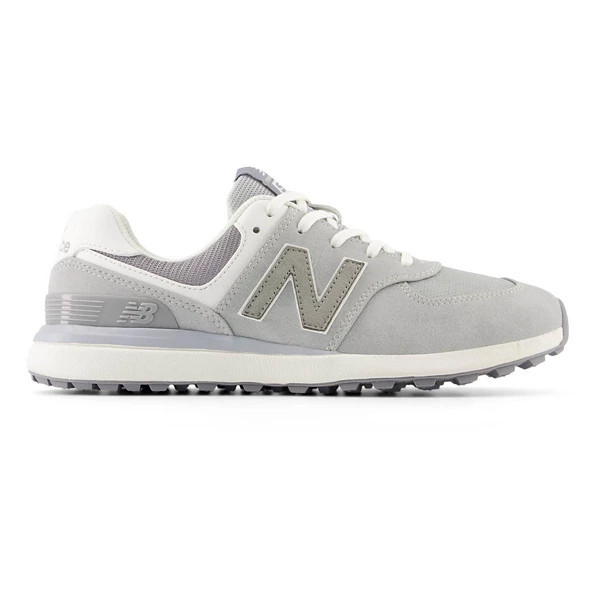 Women's New Balance 574 Greens v2 Spikeless Golf Shoes 9.5 Regular Grey/White | Scheels