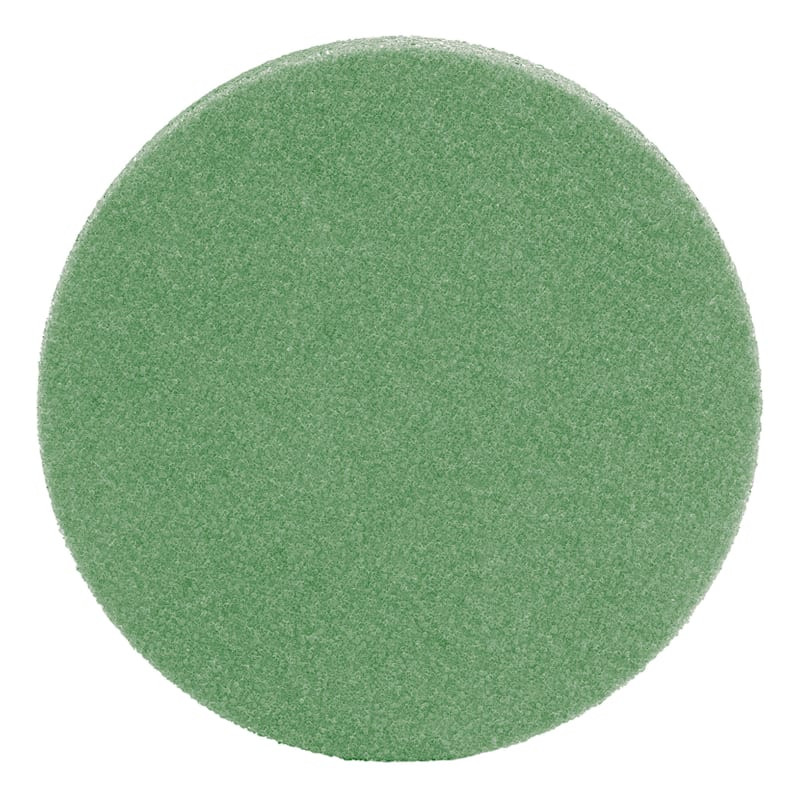 Green Floral Foam Disk, 9x2 | At Home