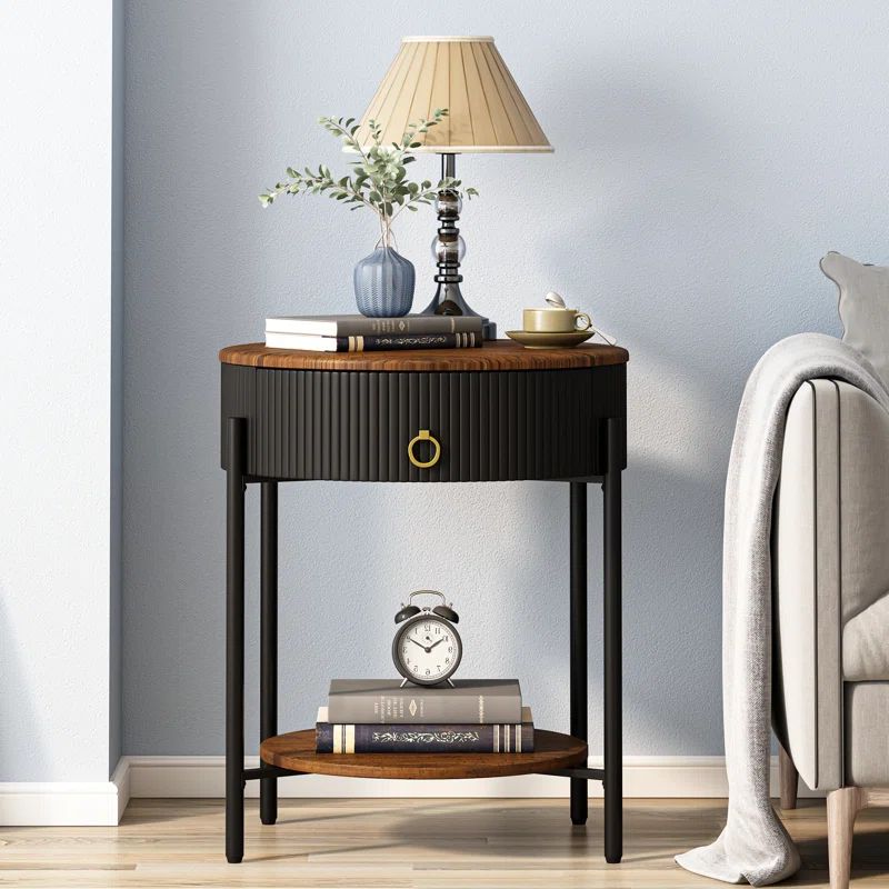 Woodville End Table with Storage | Wayfair North America