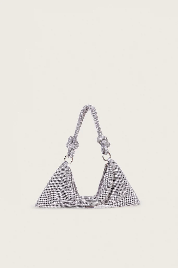 HERA NANO RHINESTONE SHOULDER BAG - CLEAR | Cult Gaia - US