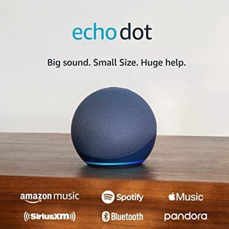 Echo Dot (5th Gen, 2022 release) | With bigger vibrant sound, helpful routines and Alexa | Deep S... | Amazon (US)