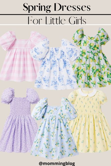 Spring dresses for little girls

#LTKunder100 #LTKkids #LTKfamily
