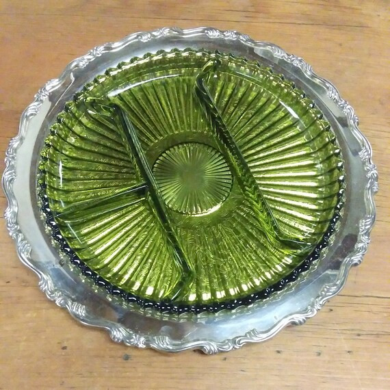 3 Pc. Set: 12 Oneida Silver Plate Round Serving Platter | Etsy | Etsy (US)
