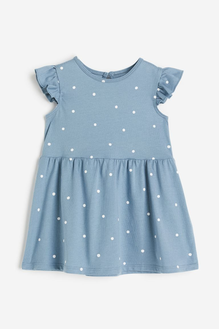 Flutter-sleeved Dress - Pink - Kids | H&M US | H&M (US + CA)