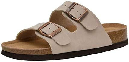 CUSHIONAIRE Women's Lane Cork Footbed Sandal with +Comfort | Amazon (US)
