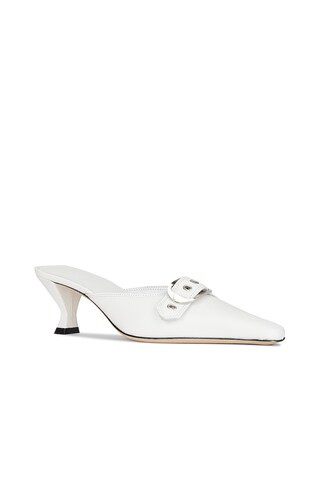 BY FAR Evelyn Heel in White from Revolve.com | Revolve Clothing (Global)