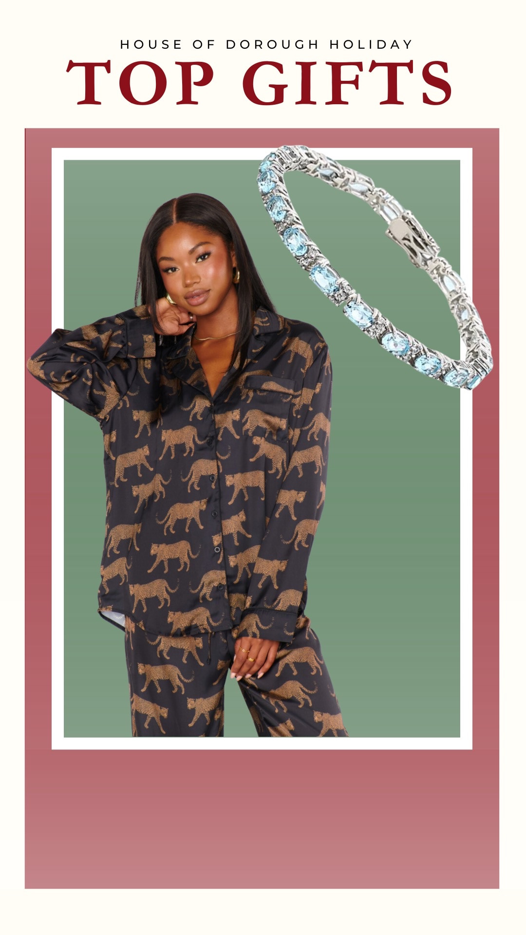 TOP GIFTS I HAVE BEEN GIVEN !! 

This blue topaz bracelet is beautiful and sentimental - I got it for my wedding anniversary last year and it’s beautiful! Then you can never go wrong with a pj set and this one has so many cute colors and great quality. I wear a 2X!

#LTKGiftGuide #LTKPlusSize #LTKHoliday