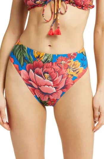 Blue Winter Chita Hot Floral Bikini Bottoms | Nordstrom