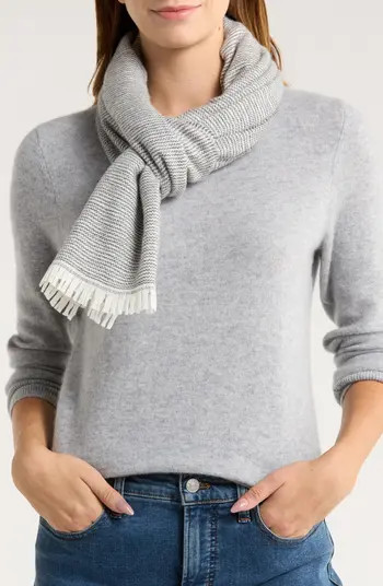 Lightweight Wool & Cashmere Wrap | Nordstrom