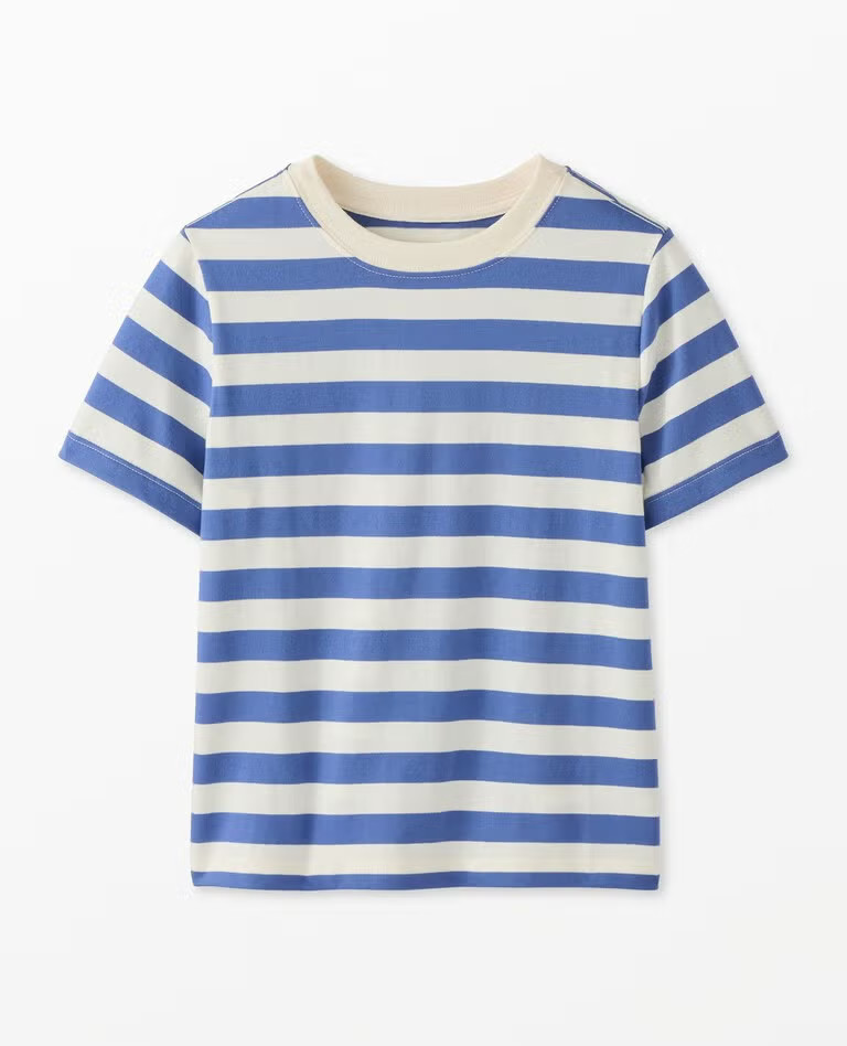 Relaxed Fit Striped T-Shirt | Hanna Andersson